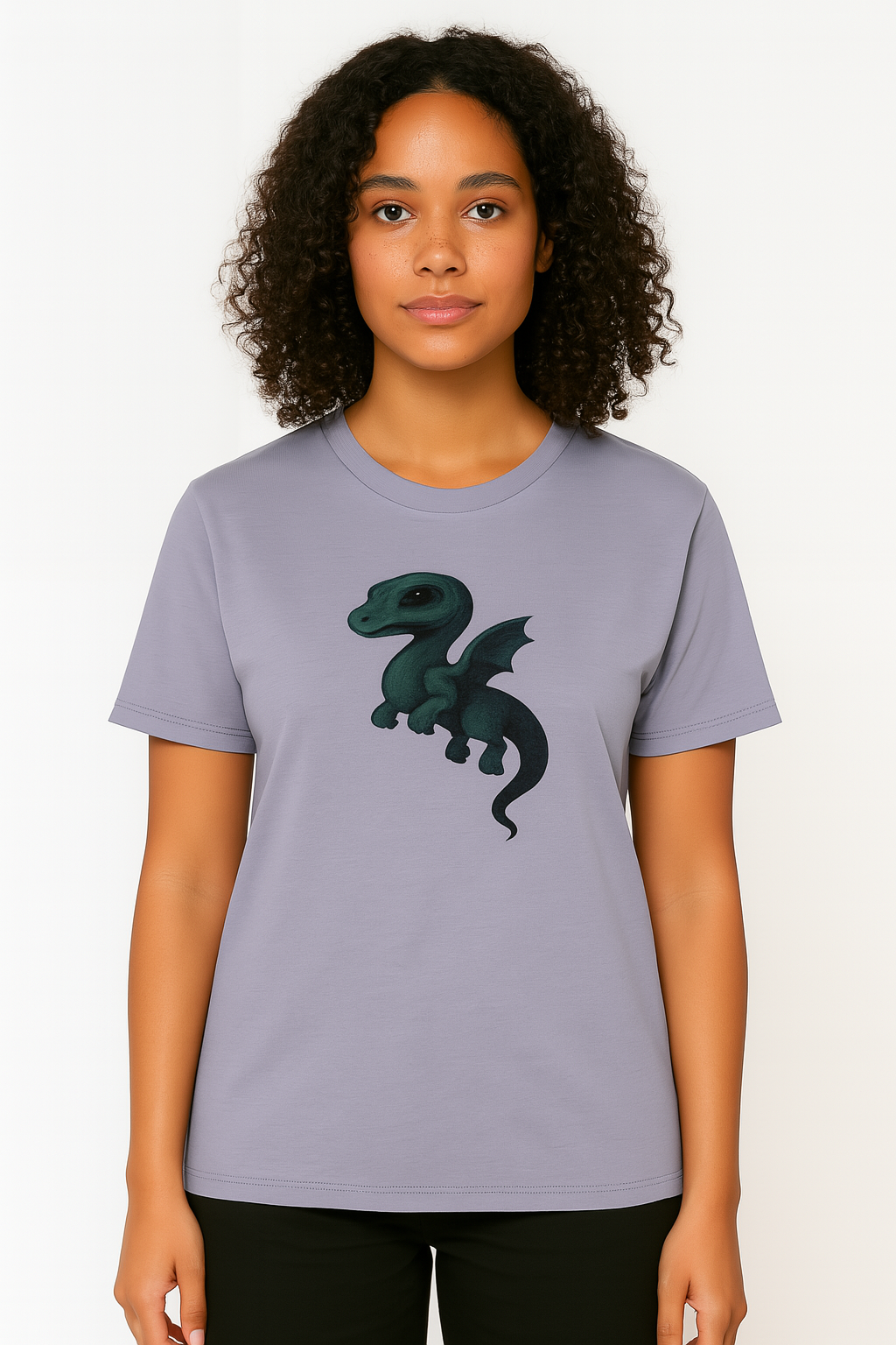 Mythborn Dragon Tee - Front, and back design – Organic Cotton Unisex Fit