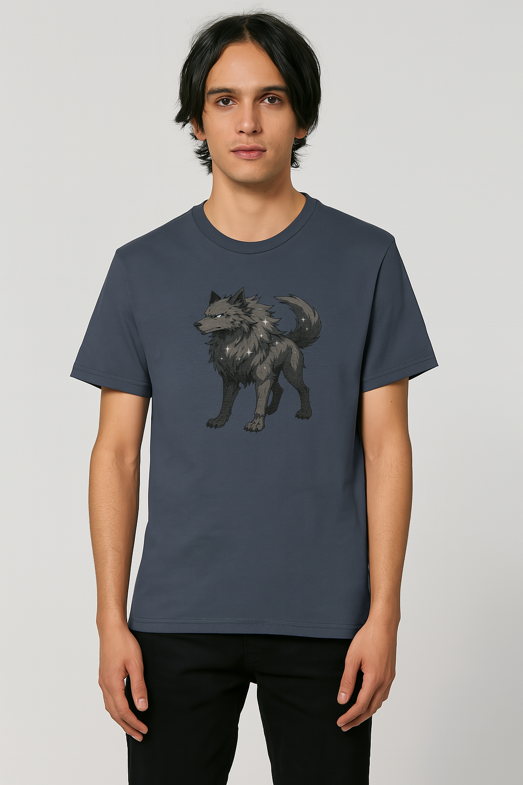 Feral Spirit Organic Cotton Unisex Tee – Wolf Graphic