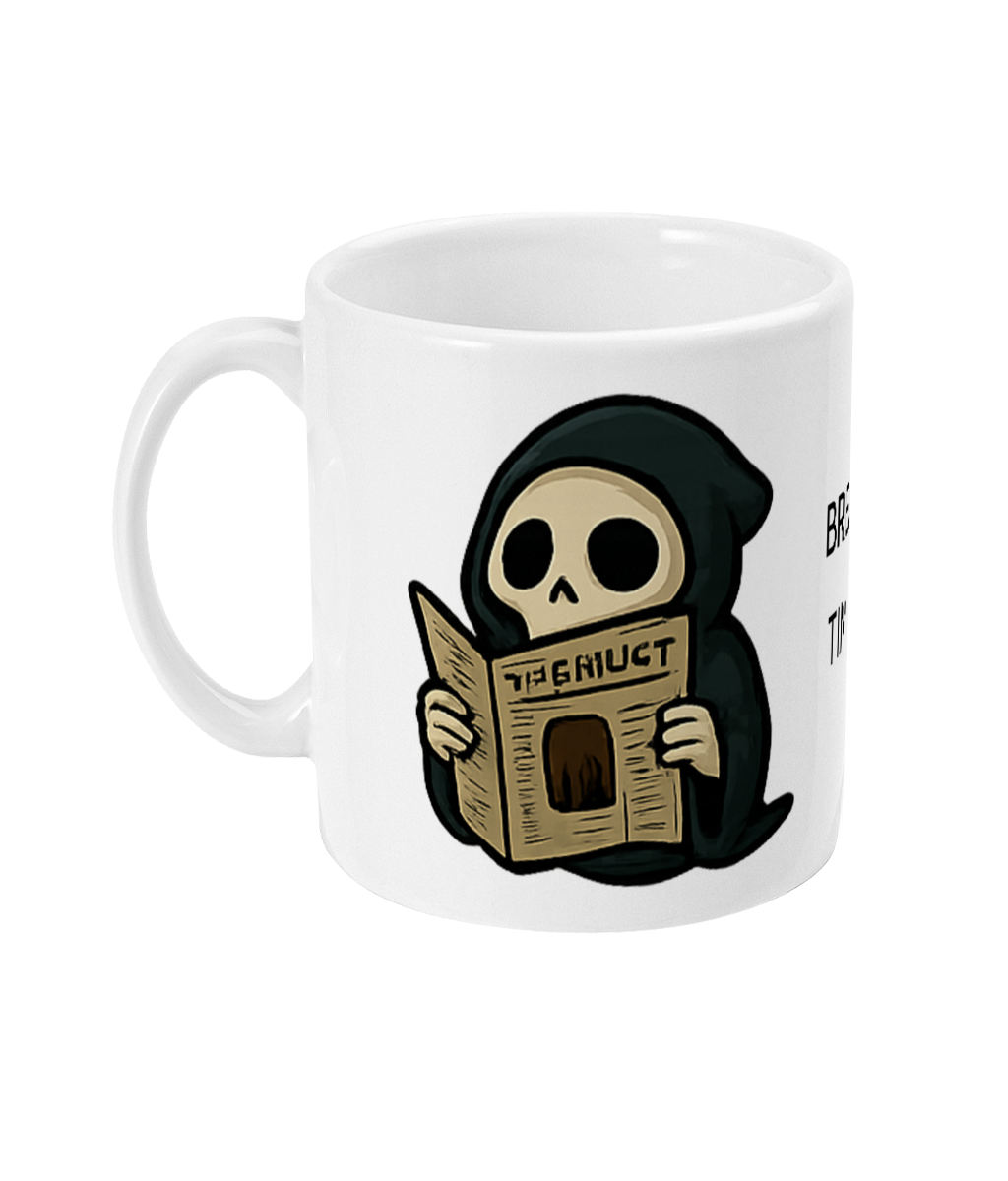 BREAK TIME Mug – Grim Reaper Edition (11oz)