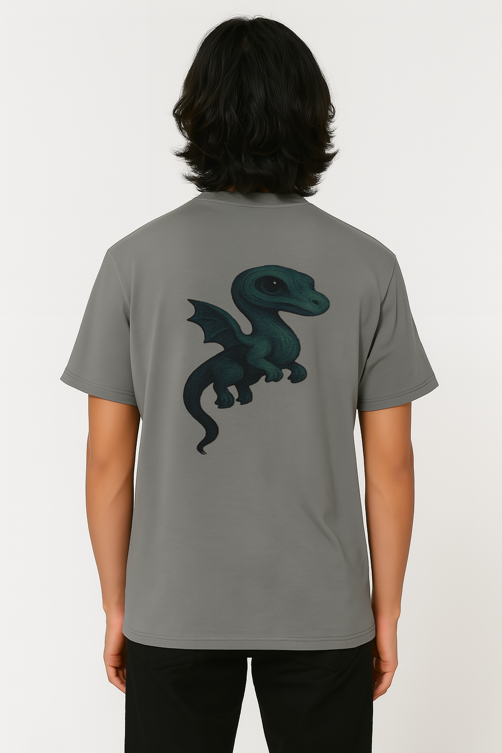 Mythborn Dragon Tee - Front, and back design – Organic Cotton Unisex Fit