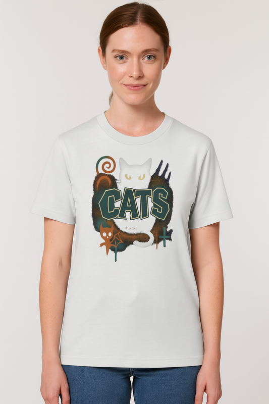 Mystic Cat Tee – Organic Cotton Unisex Fit