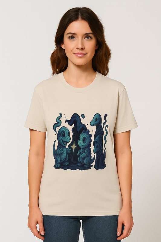 Mystic Hatchlings Unisex Tee – Fantasy Creatures, Organic Comfort