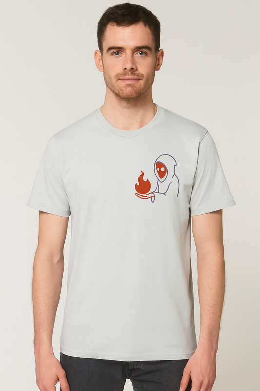 Mystic Flame Unisex Organic Cotton T-Shirt