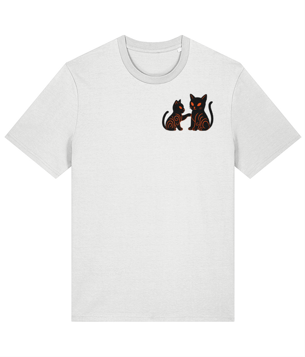 Twin Spiral Cat Tee
