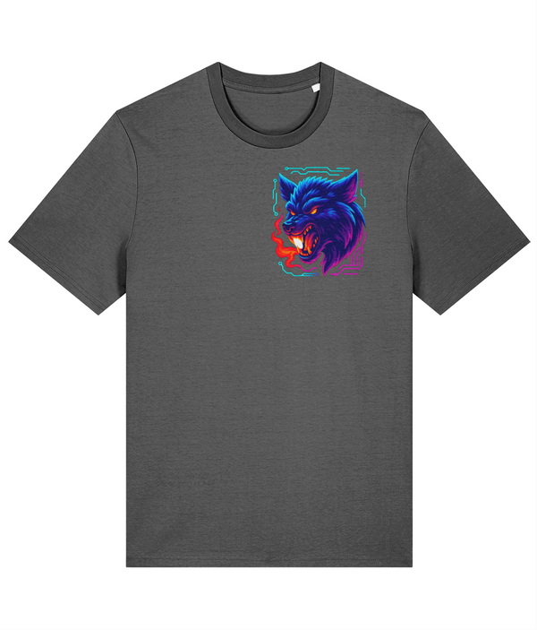 Cyber Circuit Wolf Tee - 4XL/5XL