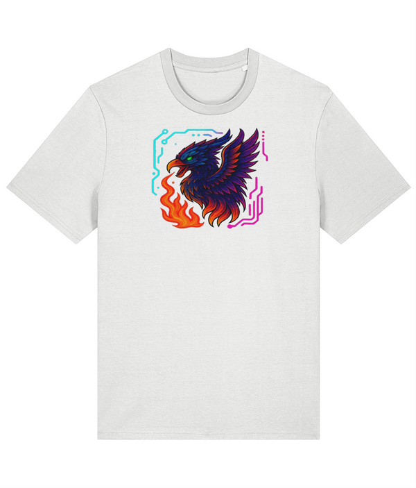 Cyber Phoenix Neon Circuit Tee - 4XL/5XL