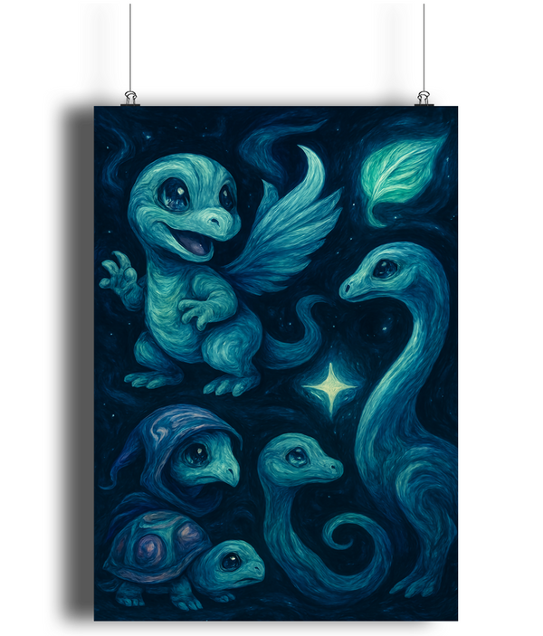 Starborn Hatchlings Art Print