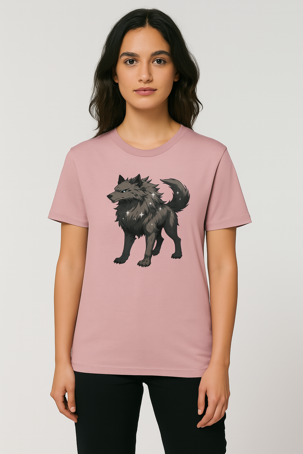 Feral Spirit  Organic Cotton Unisex Tee – Wolf Graphic