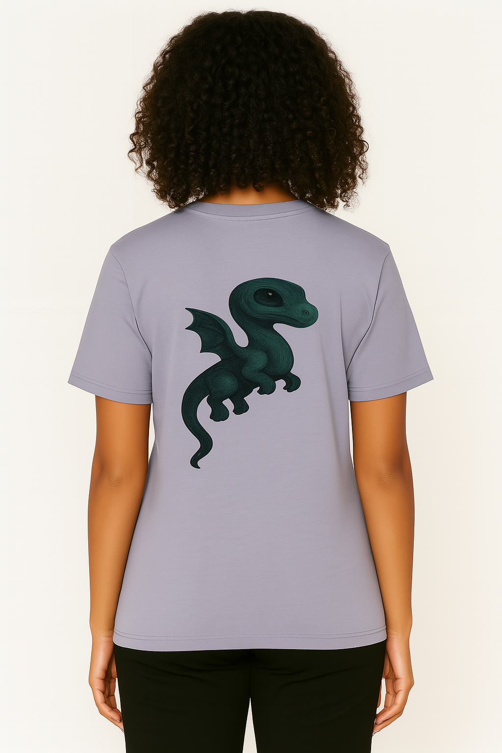 Mythborn Dragon Tee - Front, and back design – Organic Cotton Unisex Fit