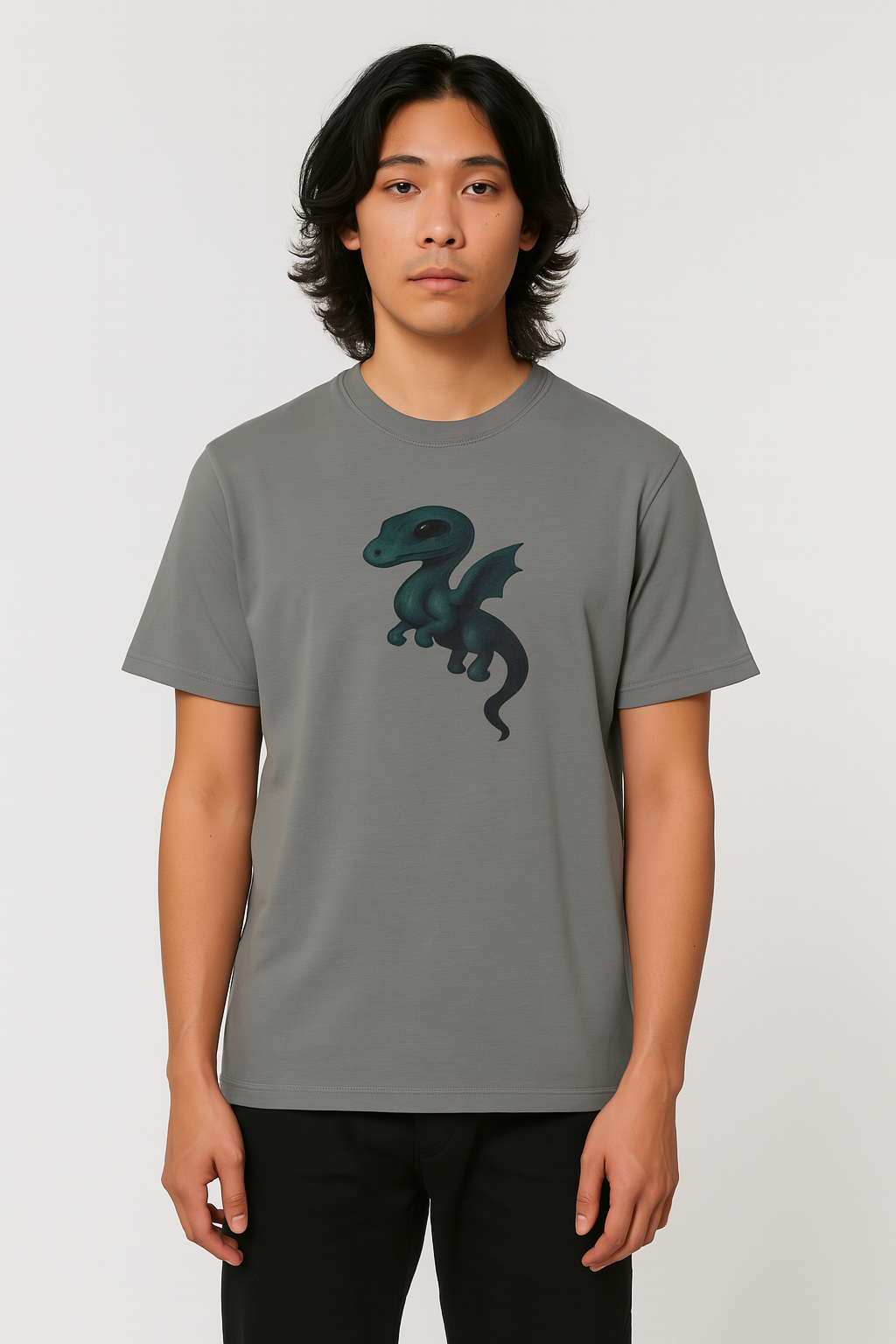Mythborn Dragon Tee - Front, and back design – Organic Cotton Unisex Fit