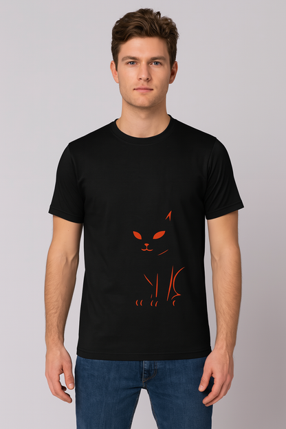 Minimalist Cat Tee