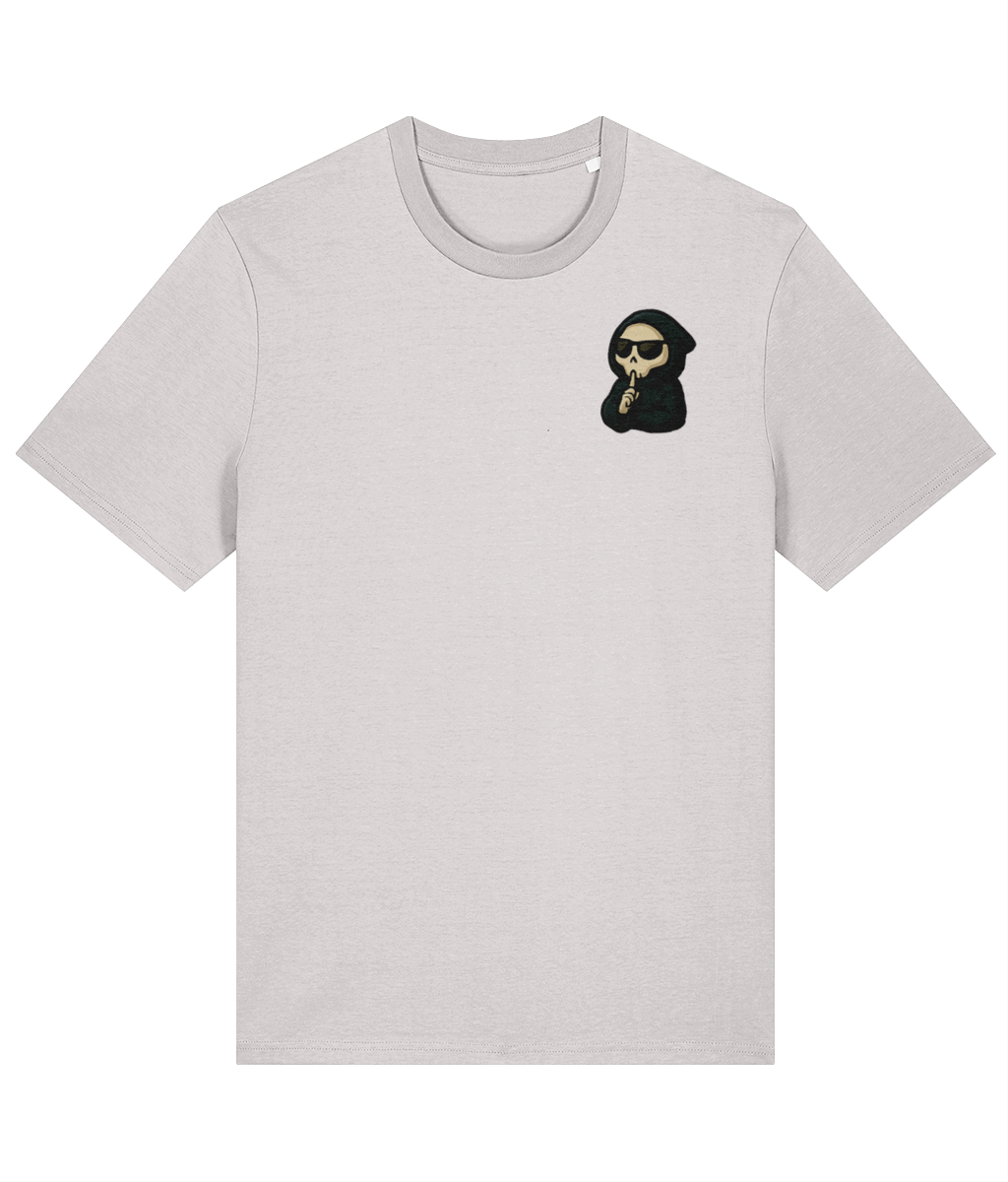 Shhh... Statement Unisex Tee – Grim Reaper Edition